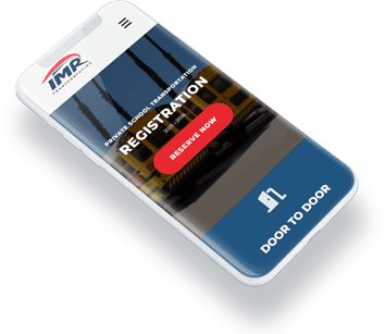 Private School Transportation iPhone Mockup