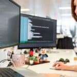 CMS design mismatch website failure analysis on laptop screen